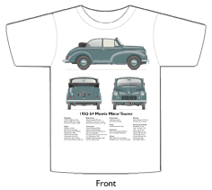 Morris Minor Tourer Series II 1952-54 T-shirt Front